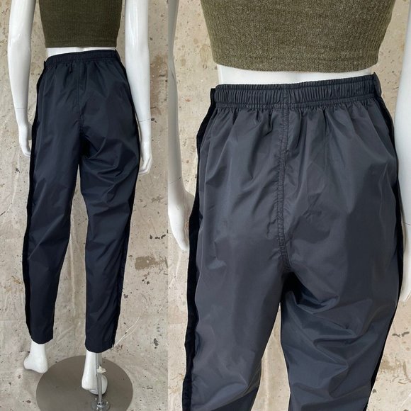 Vintage 90’s Nike Breakaway Full Zip Leg Nylon Athletic Pants Women’s Small - Picture 3 of 5